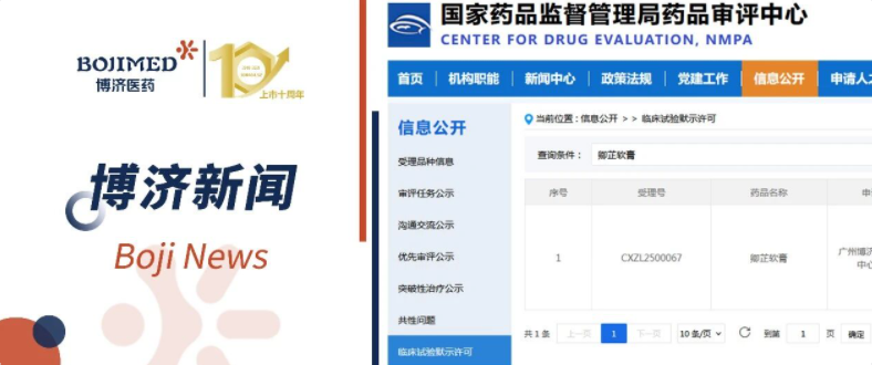 喜讯!3200威尼斯vip医药子公司中药1.1类新药获药物临床试验批准通知书!